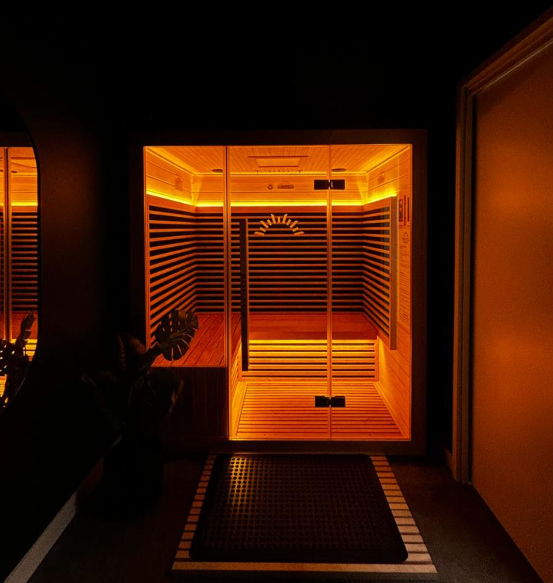 Calore sauna and cold plunge installed at a commercial facility in Canada