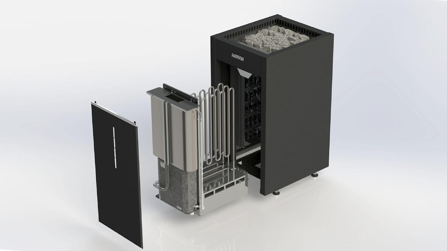 Harvia Virta Combi service view