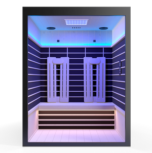 Infrared Pro - 2 Person Full-Spectrum Infrared Sauna