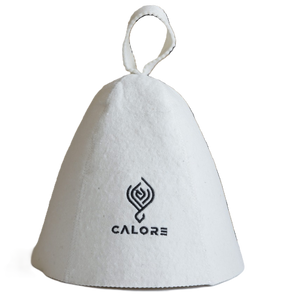 Natural Wool Sauna Hat