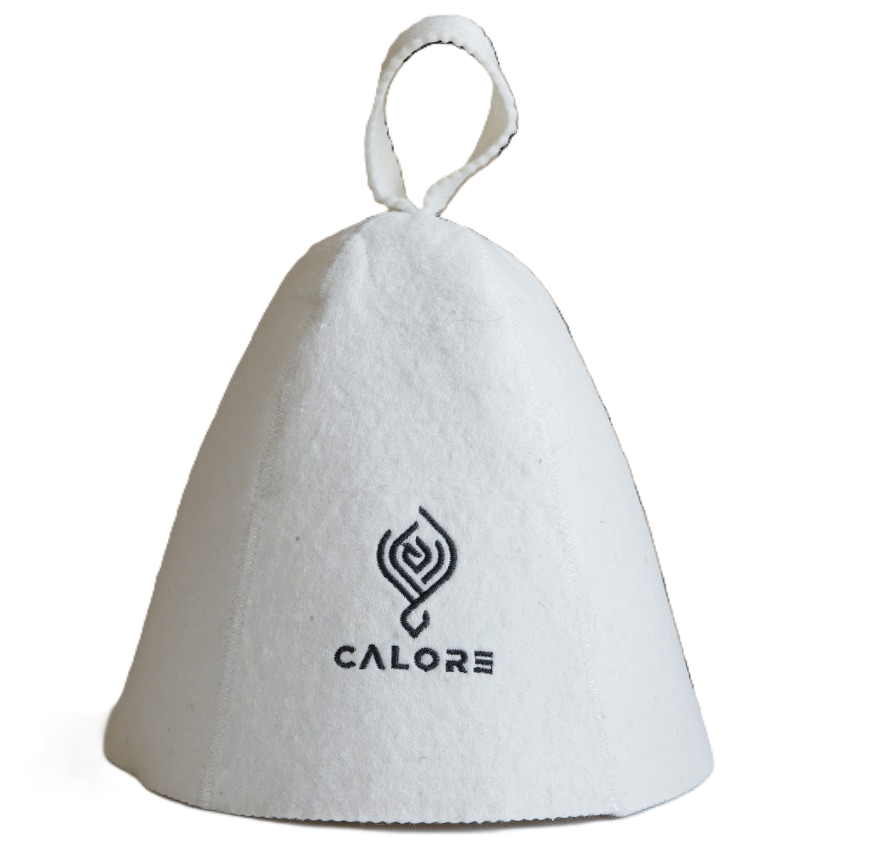 Natural Wool Sauna Hat