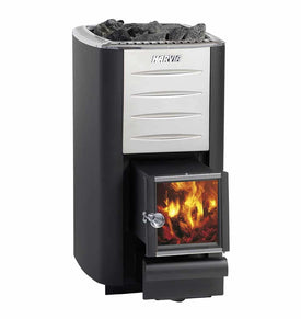 Harvia M3 SL Wood Fired Stove + Chimney Kit (Heater Kit)